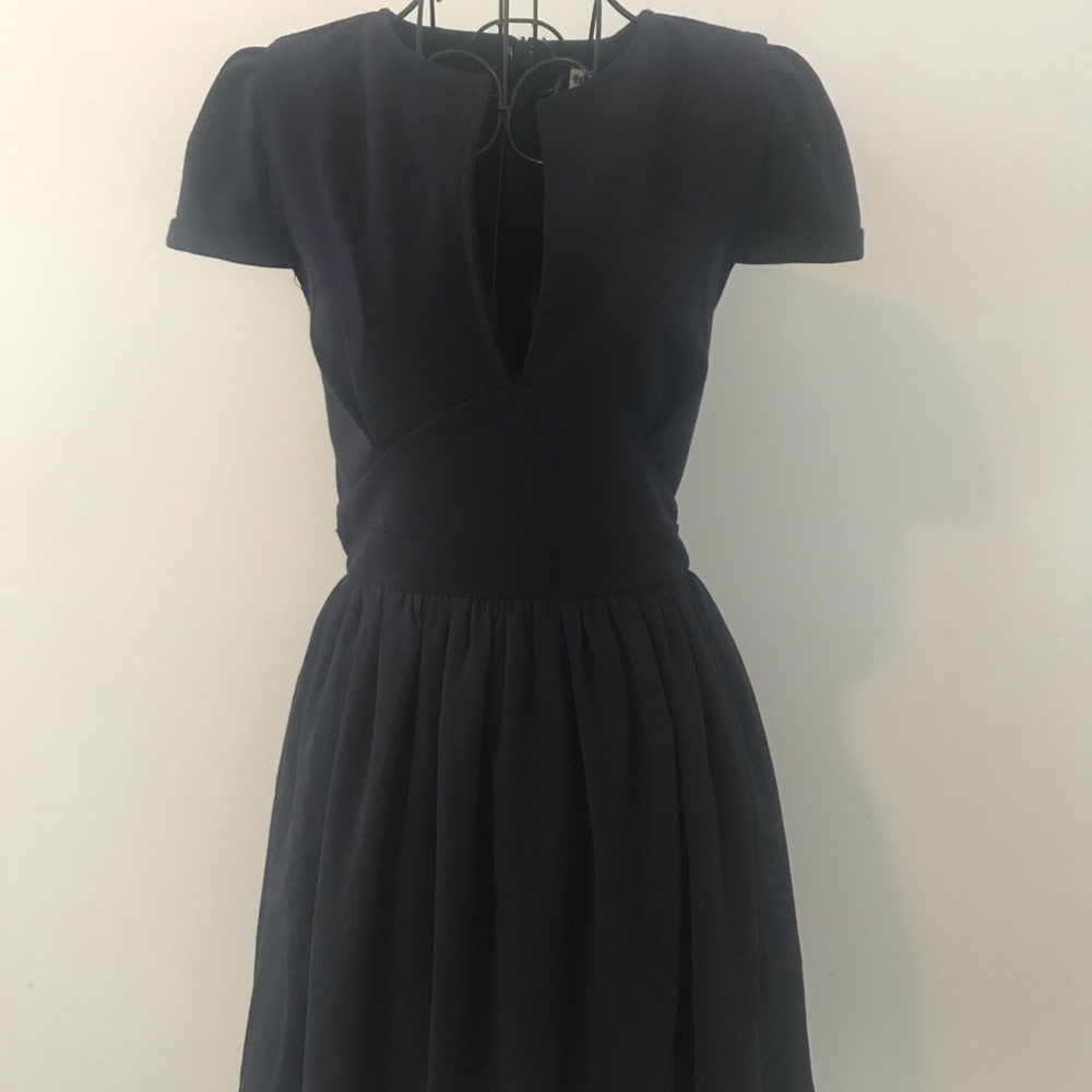 Tobi Navy flowy dress